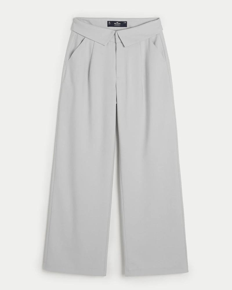 Hollister Livvy Wide-Leg Pants