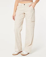 Low-Rise Baggy Cargo Pants