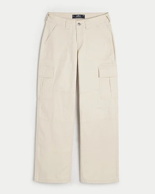 Low-Rise Baggy Cargo Pants