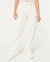 Ultra High-Rise Cargo Dad Pants