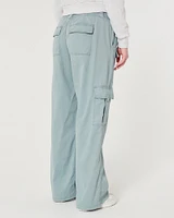 Low Rise Baggy-Cargohose mit 4 Taschen