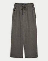 Adjustable Rise Pull-On Wide-Leg Pants