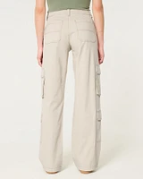 High-Rise Baggy 4-Pocket Cargo Pants