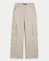 High-Rise Baggy 4-Pocket Cargo Pants