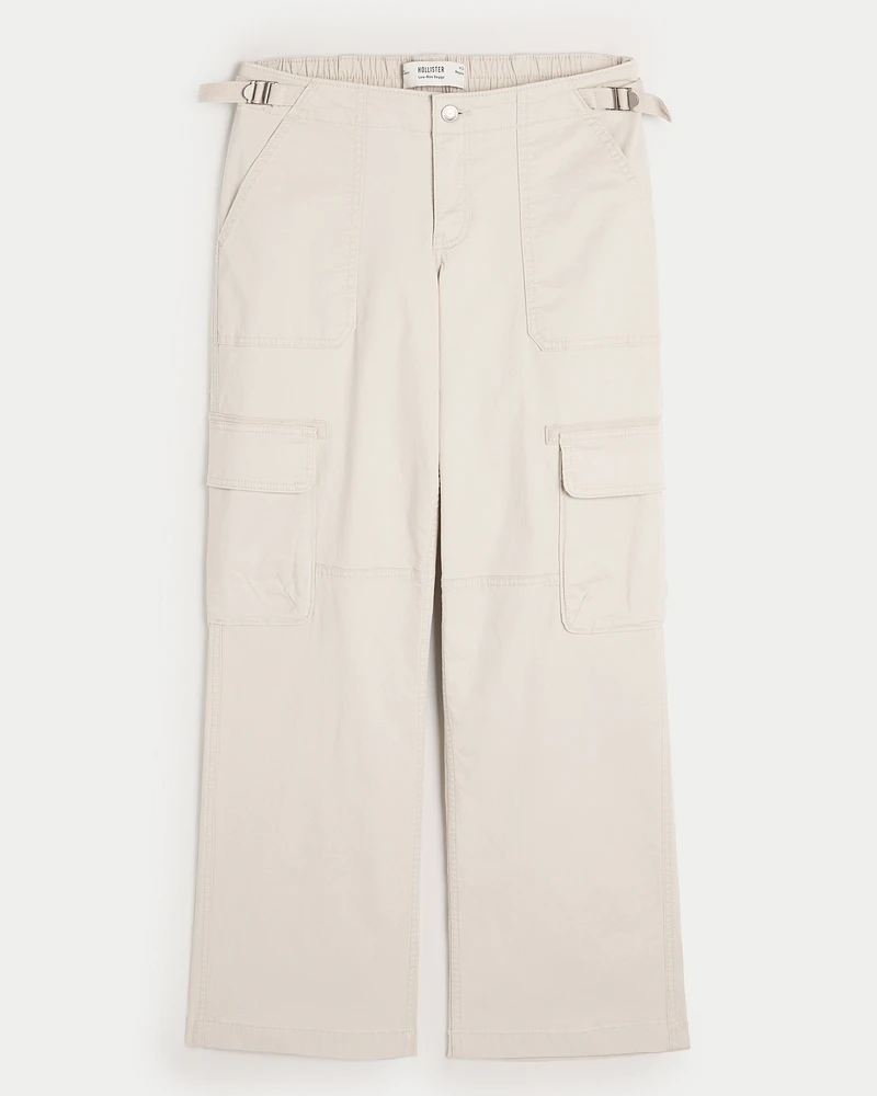 Low-Rise Baggy Cargo Pants