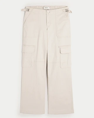 Low-Rise Baggy Cargo Pants