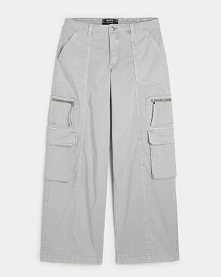 Low-Rise Super Baggy Cargo Pants