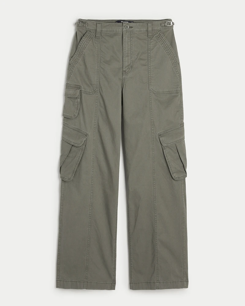 Ultra High-Rise 3-Pocket Baggy Cargo Pants