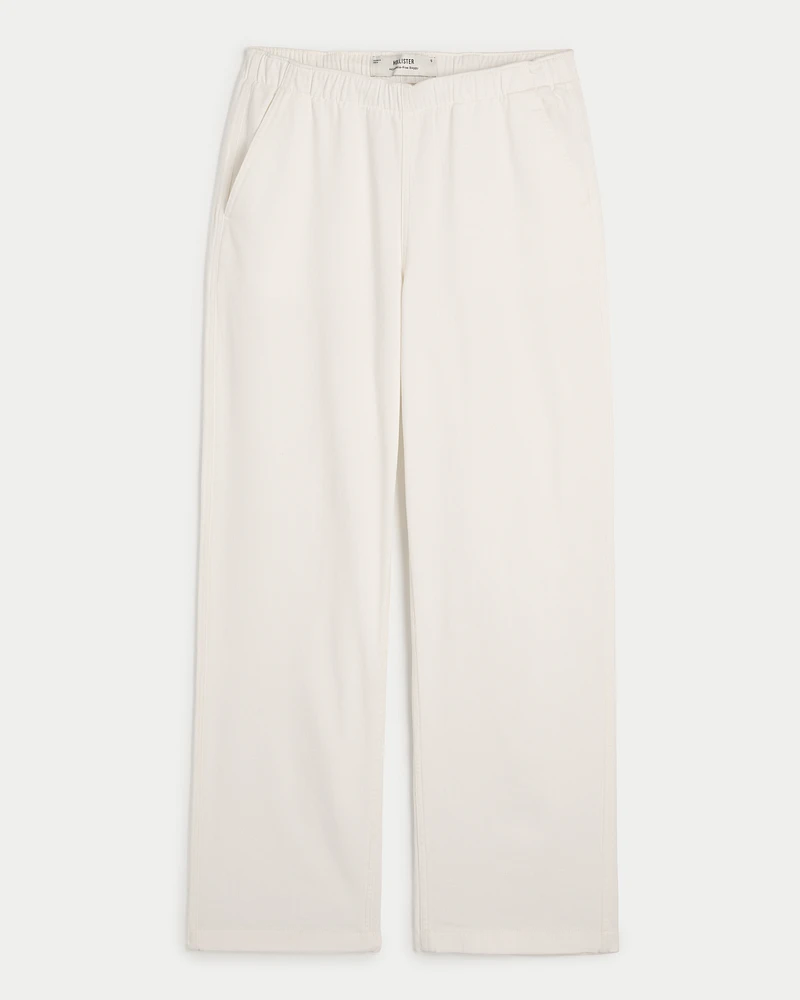 Adjustable Rise Pull-On Baggy Pants