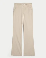 Mid-Rise Relaxed Boot Pants