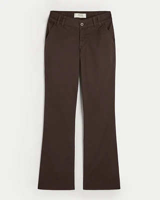 Mid-Rise Relaxed Boot Pants