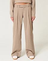 Hollister Livvy Low-rise Wide-Leg Pants