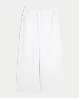 Eyelet Baggy Pants