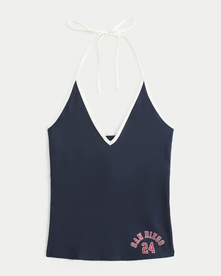 San Diego Graphic Halter Top