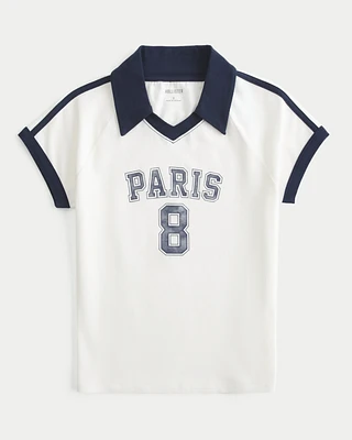 Paris Graphic Soccer Polo