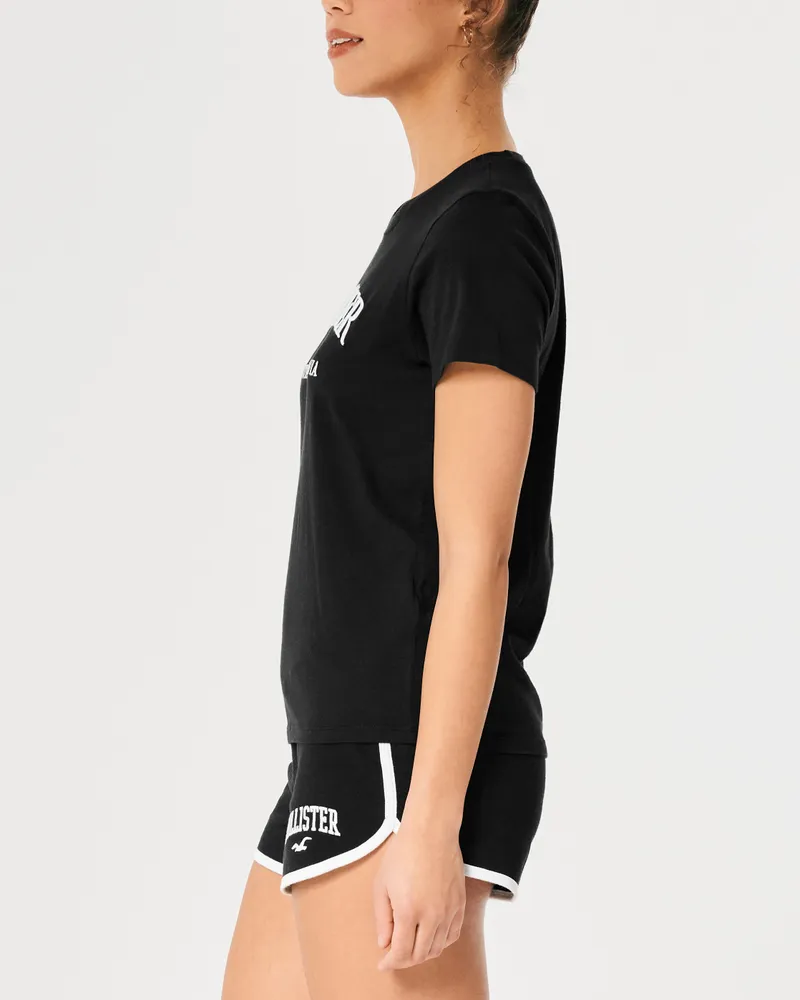 Easy Embroidered Logo Graphic Tee