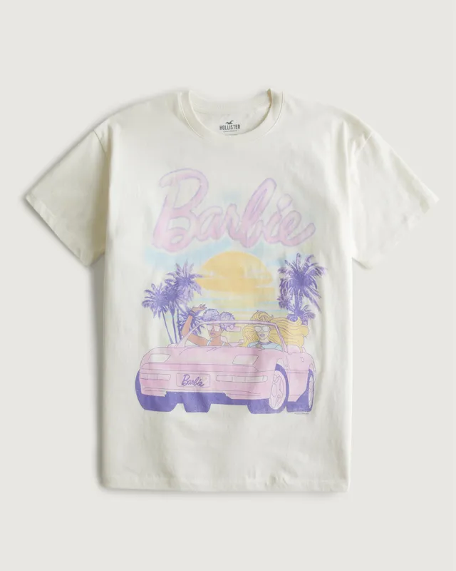 Hollister Oversized Lake Tahoe Print Graphic Tee