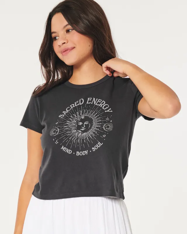 Hollister Relaxed New York Graphic Baby Tee