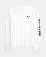 Long-Sleeve Logo Graphic Tee