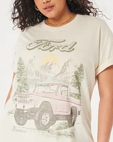 Oversized Barbie Graphic Tee