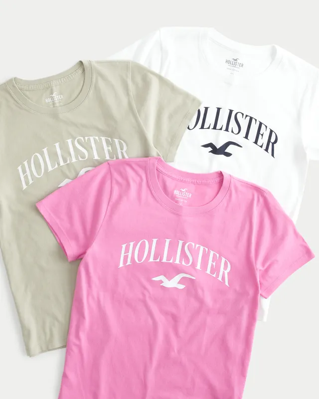 Hollister Easy Logo Graphic Tee 3-Pack