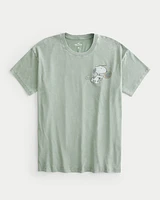 Oversized Peanuts Tennis Graphic Tee