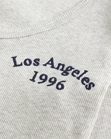 Ribbed Los Angeles Graphic Henley