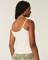 Ribbed Rabbit Graphic Cami
