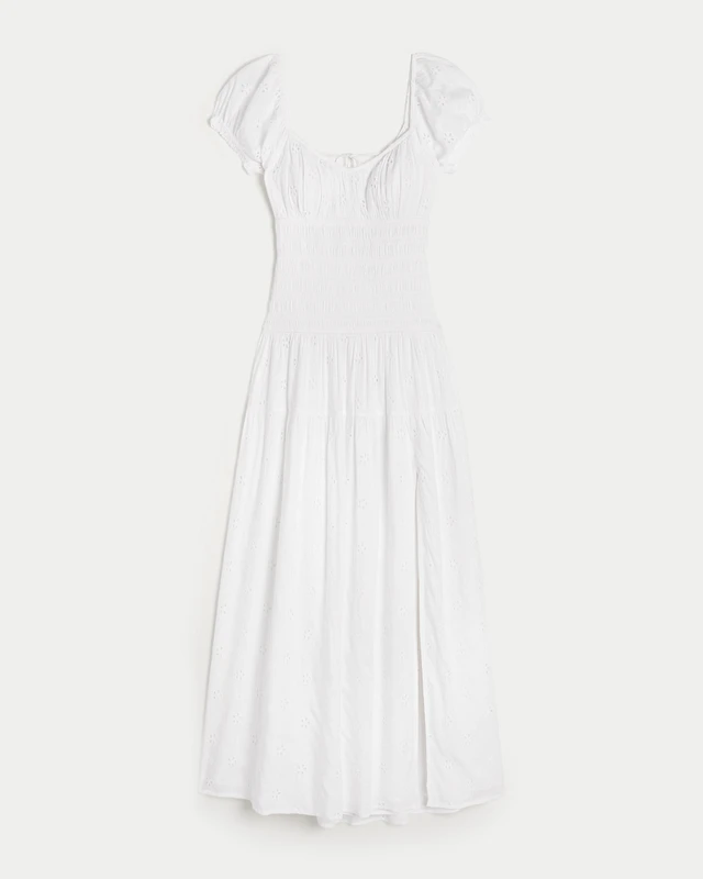 short sleeve channeled waist maxi dress SHORT SLEEVE CINCH WAIST SOLID MAXI DRESS Riah Fashion