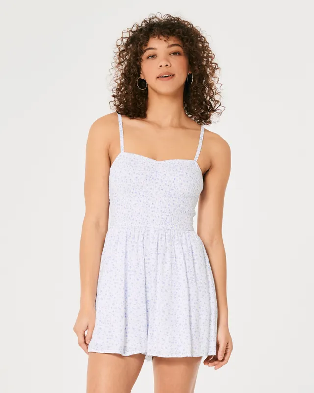 Hollister Smocked Waist Skort Dress