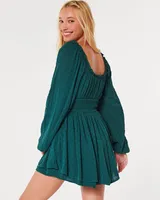 Hollister Saidie Long-Sleeve Romper