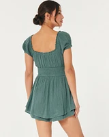 Hollister Saidie On-or-Off-Shoulder Romper