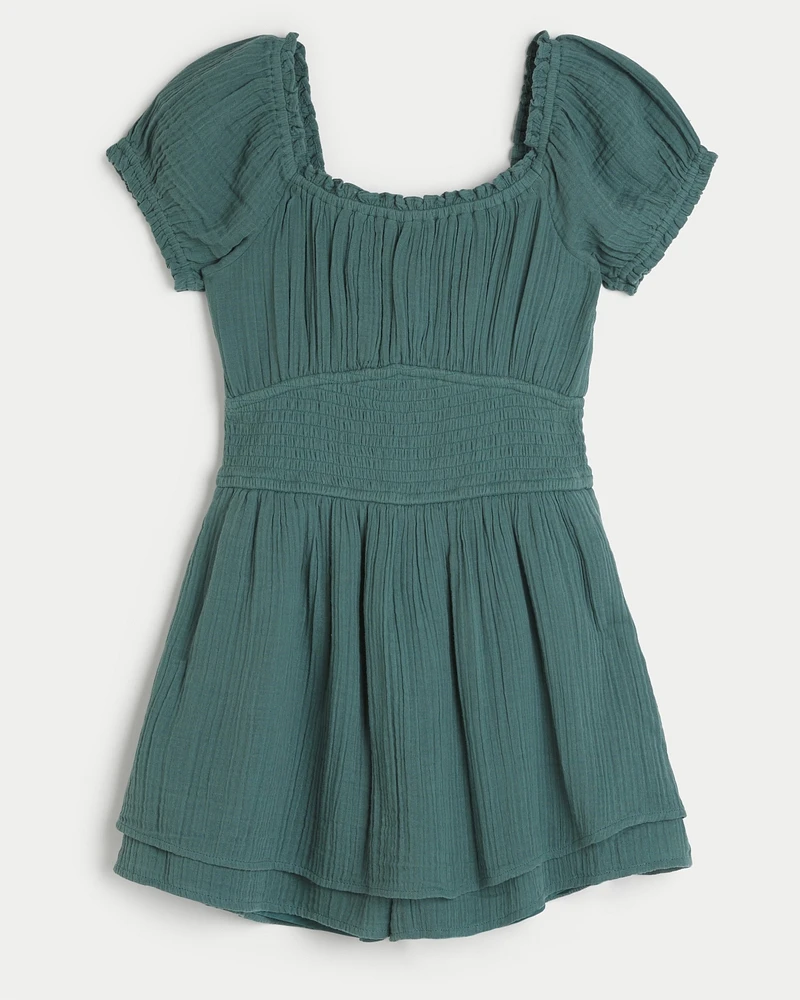 Hollister Saidie On-or-Off-Shoulder Romper