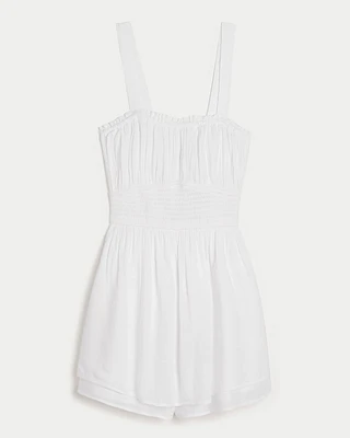 Hollister Saidie Double-Tier Removable Strap Romper