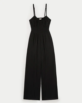 Ruched Bust Jumpsuit