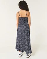 Asymmetrical Hem Maxi Dress