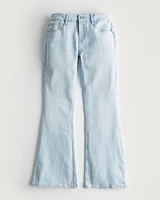 Social Tourist Low-Rise Light Wash Ultra-Baggy Flare Jeans