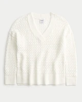 Social Tourist Cozy V-Neck Sweater