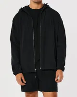 Gilly Hicks Active Hooded Windbreaker