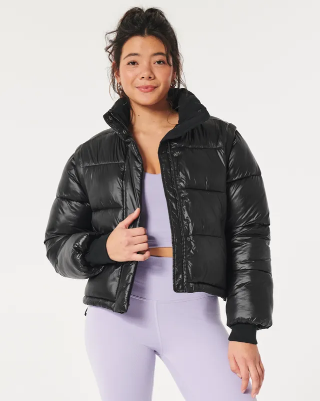 Hollister Gilly Hicks Sherpa Puffer Jacket