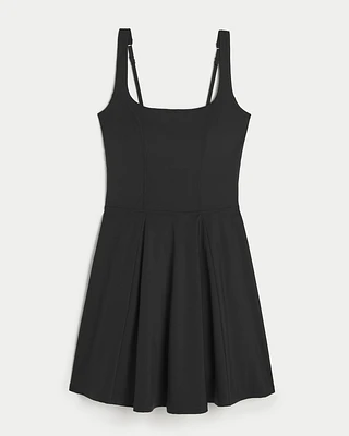 Gilly Hicks Active Cutout Back Skater Dress