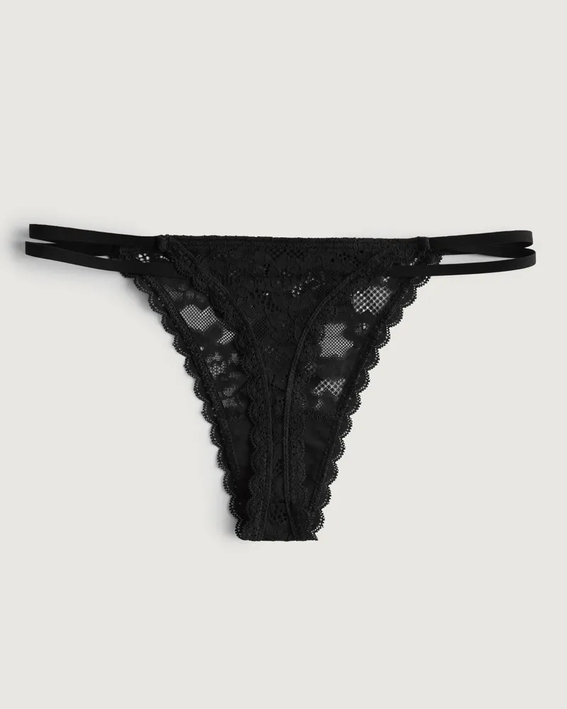 Gilly Hicks Lace Strappy Thong Underwear