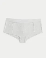 Gilly Hicks Ribbed Cotton Blend Short Underwear