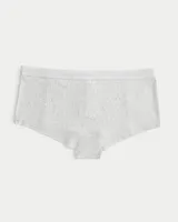 Gilly Hicks Ribbed Cotton Blend Short Underwear