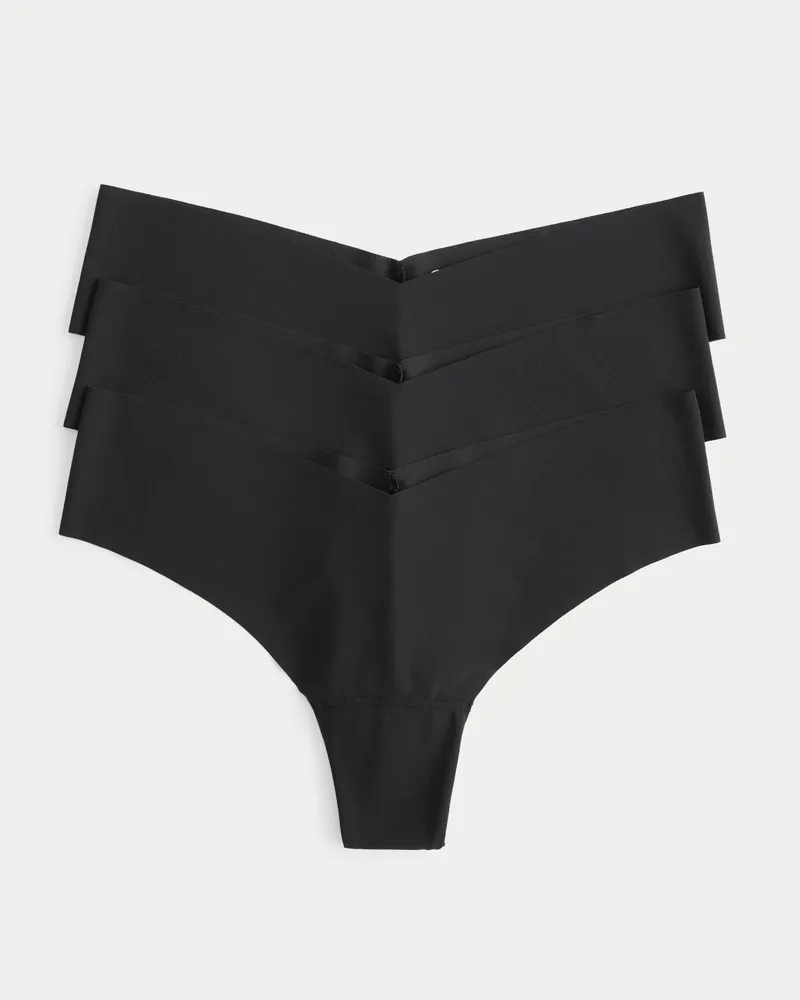 Hollister Gilly Hicks No-Show Thong Underwear 3-Pack