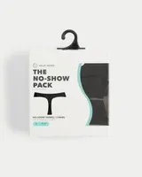 Gilly Hicks No-Show Thong Underwear 3-Pack