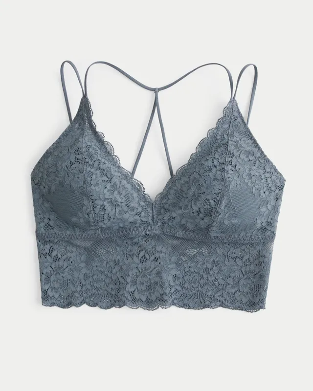 BRAND NEW WITH Tags Hollister Gilly Hicks Ribbed Longline Bralette