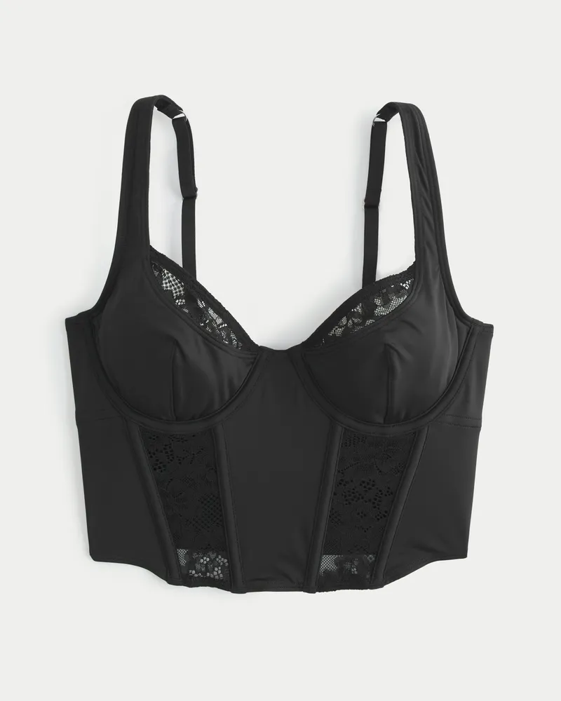 Gilly Hicks Micro-Modal + Lace Bustier