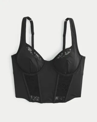 Gilly Hicks Micro-Modal + Lace Bustier