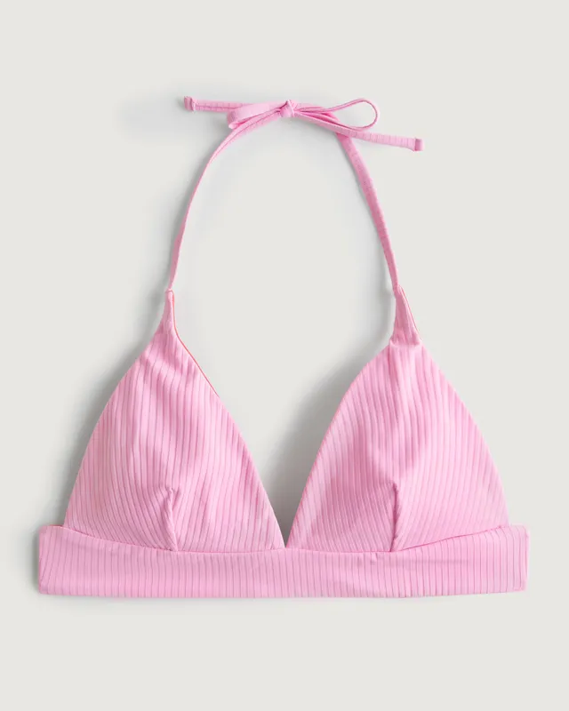 Hollister triangle bikini top